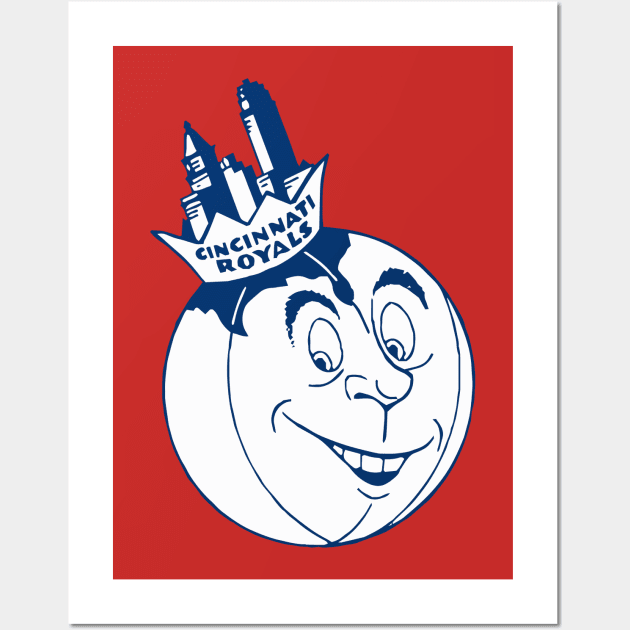 DEFUNCT - CINCINNATI ROYALS Wall Art by LocalZonly